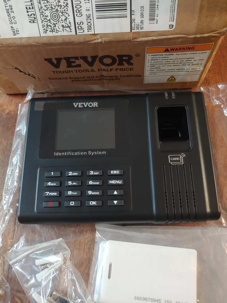 Time Clock, Fingerprint Time Clock