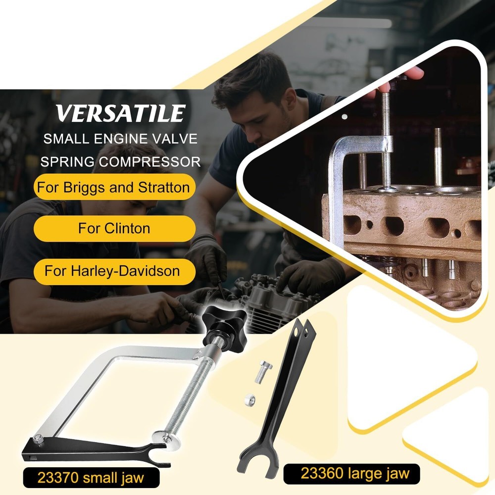23300 Small Engine Valve Spring Compressor Tool For 3/4" to 1-1/16" Valve Spring