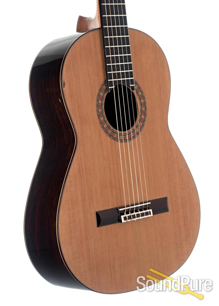 Christopher Berkov Cedar/Rosewood Nylon String Guitar - Used