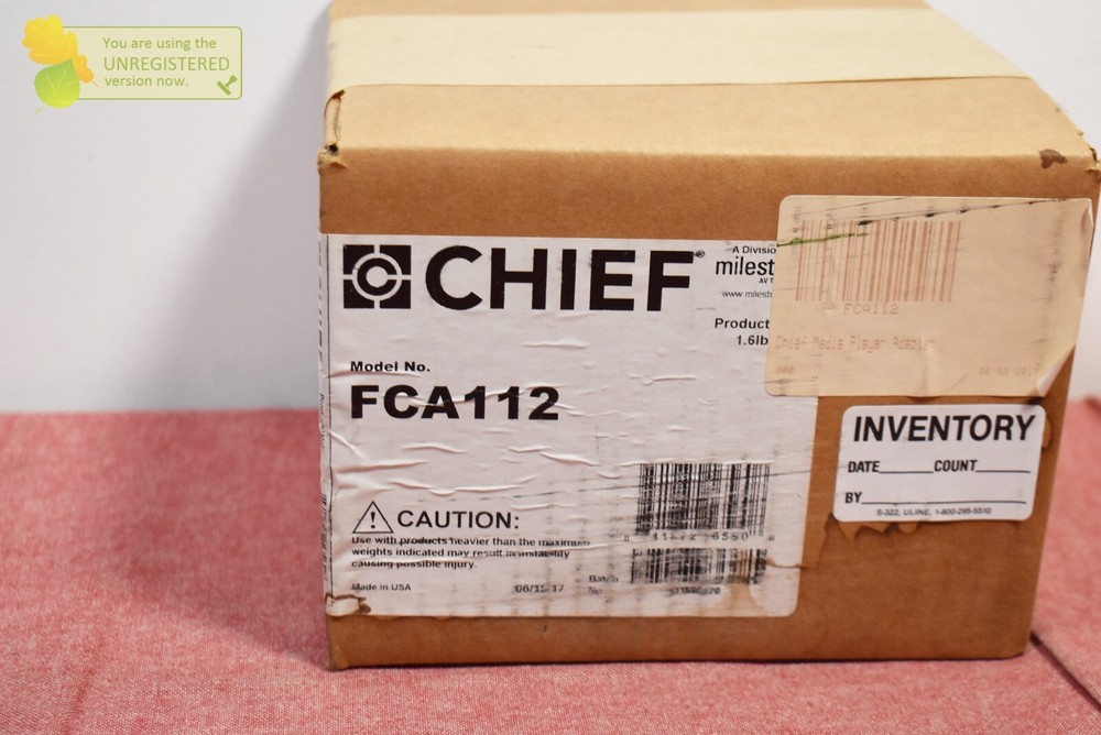 Chief FCA112 Fusion Secure CPU/Media Player Adapter*