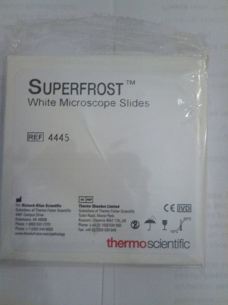 Thermo Scientific White Superfrost Microscope Slides