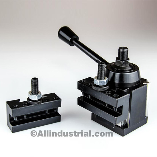 3 PC OXA WEDGE TOOL POST INTRO SET FOR MINI/HOBBY LATHES QUICK CHANGE TOOLING