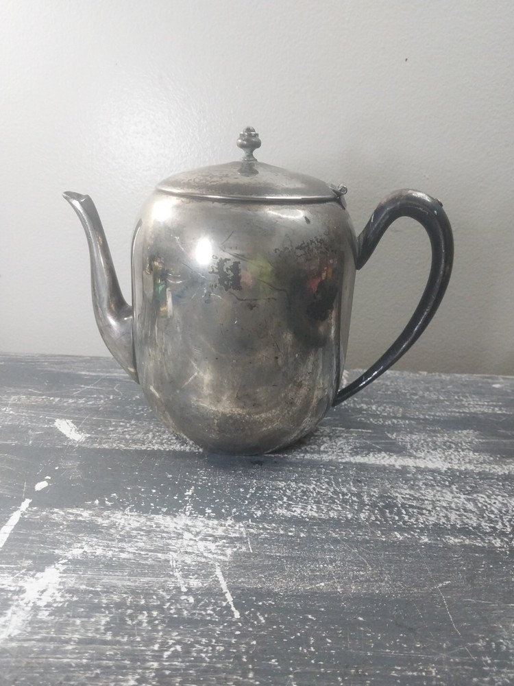 Antique Silver Plate Tea Pot