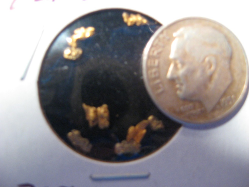 9 ALASKA GOLD NUGGET .367 GRAMS PLACER