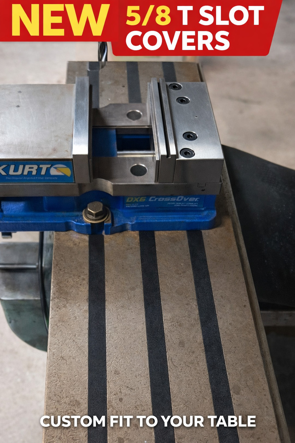 Bridgeport 5/8 t slot covers