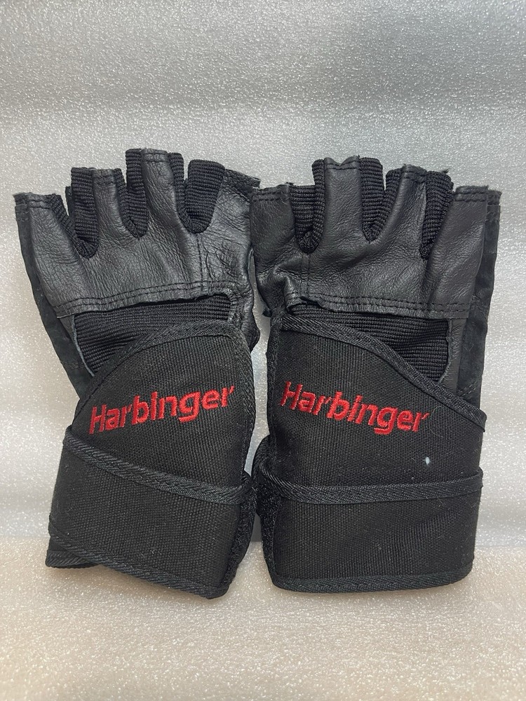 Harbinger Pro WristWrap Gloves Black