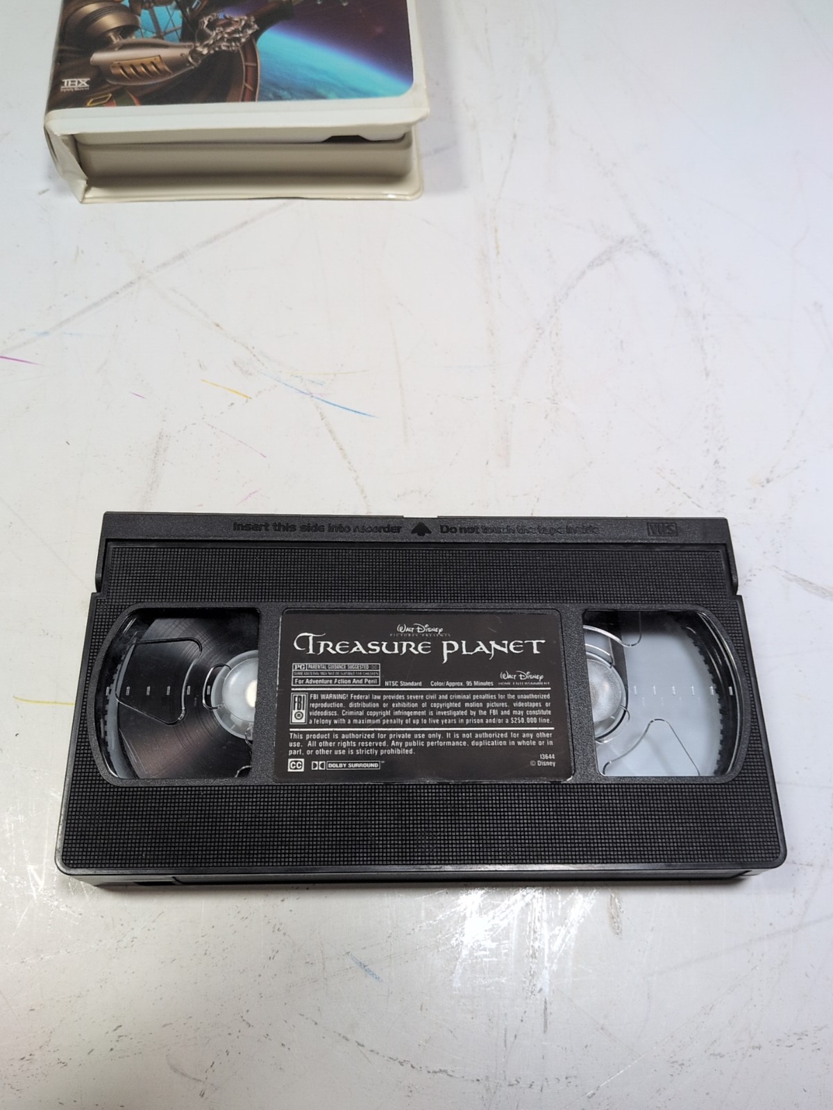 Walt Disney Treasure Planet VHS Movie - Classic Animated Adventure Accept. Cond.