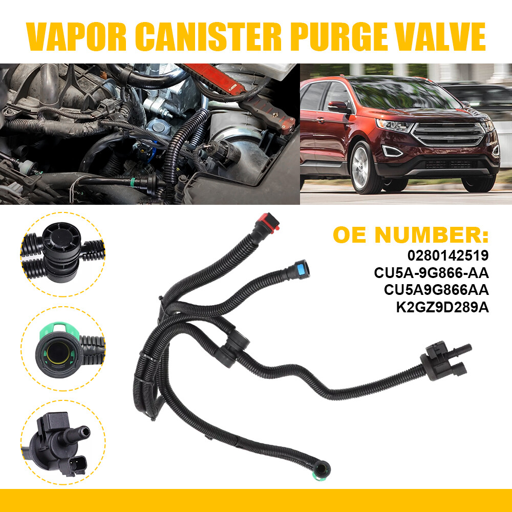 K2GZ-9D289-A Vapor Canister Purge Valve Part For 2015-22 Ford Edge K2G3-9D289-AE