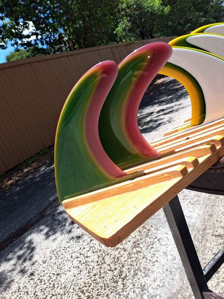 Colorful Surfboard Fin