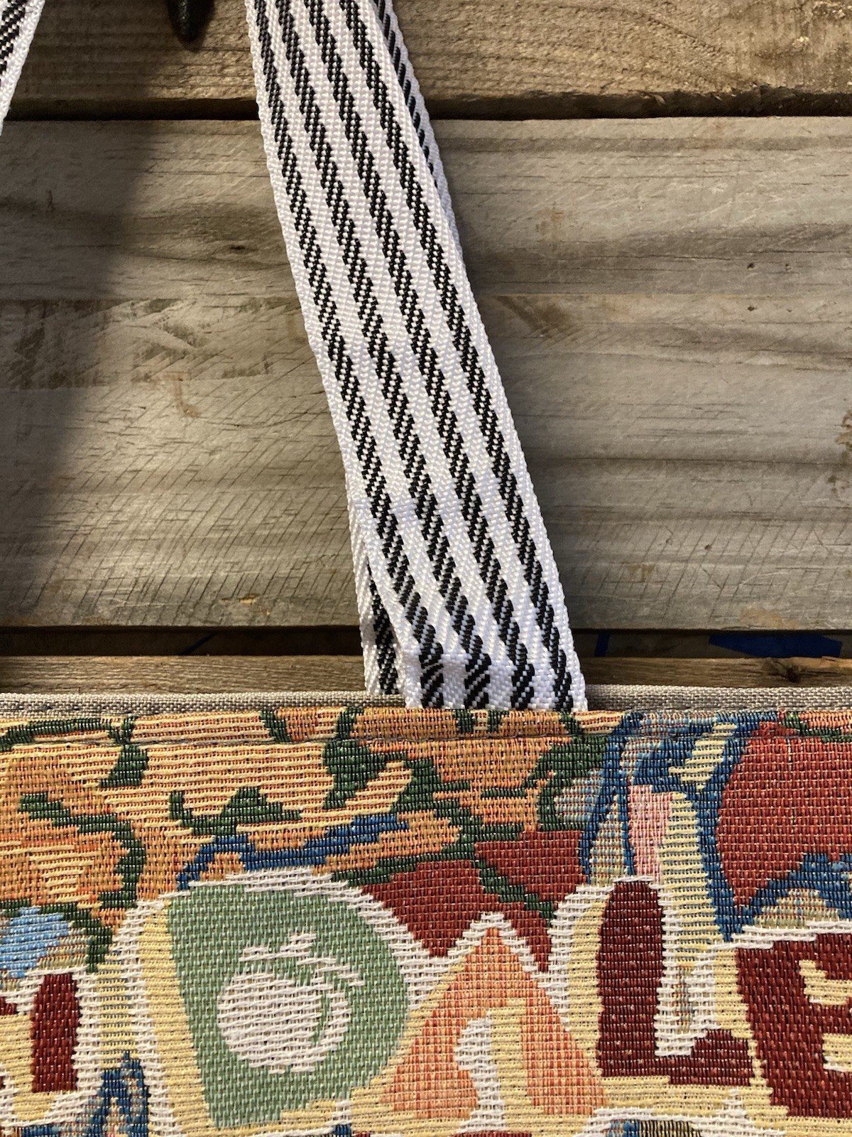 Chip 'n Dale Tote Bag Disney Embroidery Canvas Tote -NEW