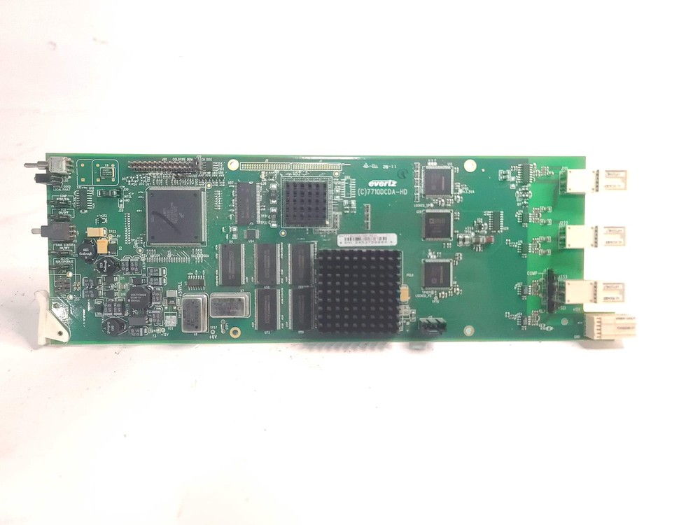 Evertz 7710DCDA-HD HD Down Converter & Distribution Amplifier Module w/ Back