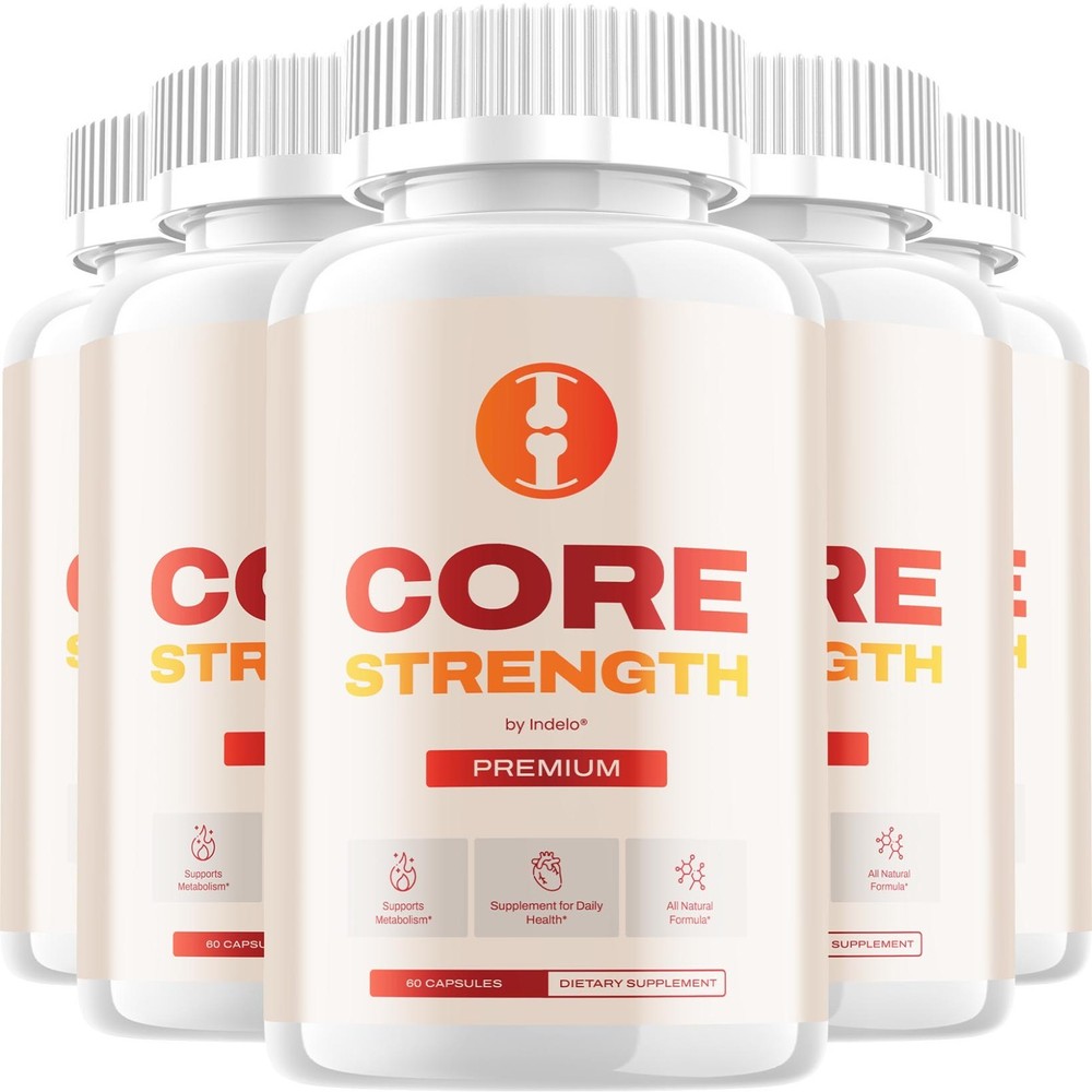 (5 Pack) Core Strength  Capsules – CoreStrength Pills Advanced Blend Formula