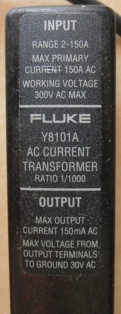 Fluke Y8101A AC Current Transformer