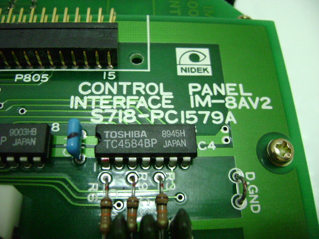 2755 Nidek IM-8AV2S718-PC1579A Control Panel Interface Board