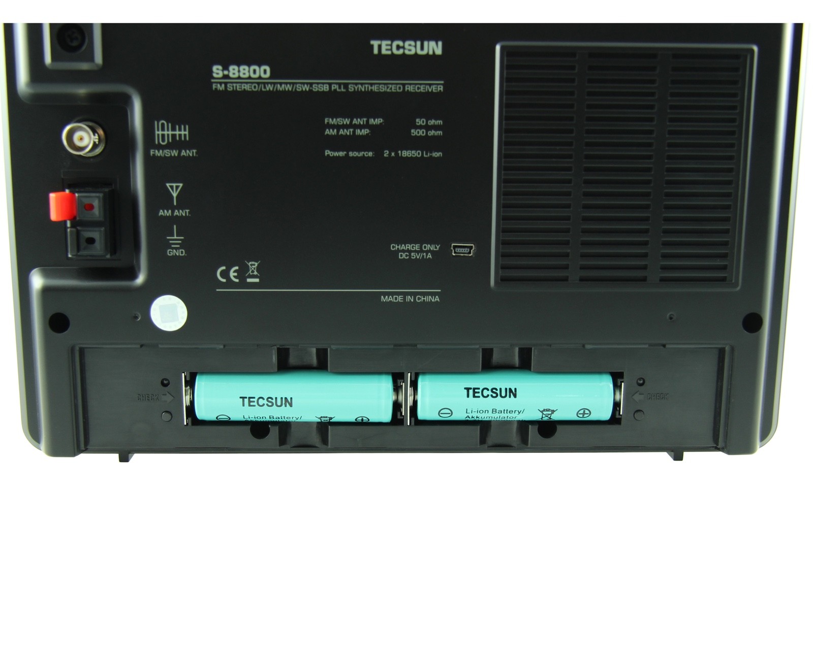TECSUN S-8800 PLL DSP Triple Conversion AM/FM/LW/SW SSB Radio Receiver