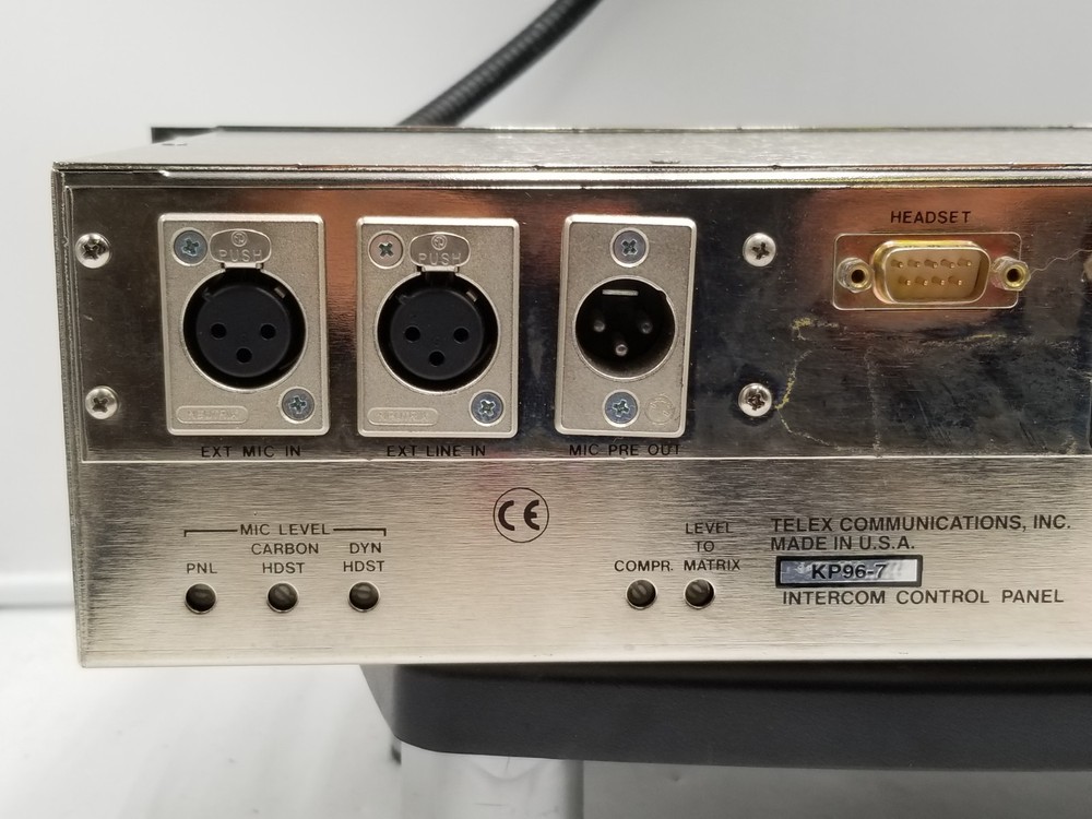 RTS by Telex Matrix Intercom System KP96-7 Intercom Control Panel