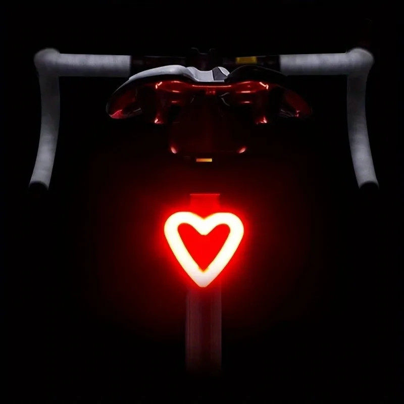 Bicycle Taillight Cycling Lights Multi Lighting Modes USB Charging Led Flash