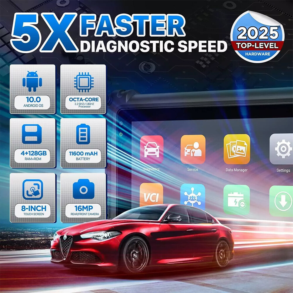 2025 New Autel MaxiCom MK906 Pro MS906 PRO Coding Full System Diagnostic Scanner