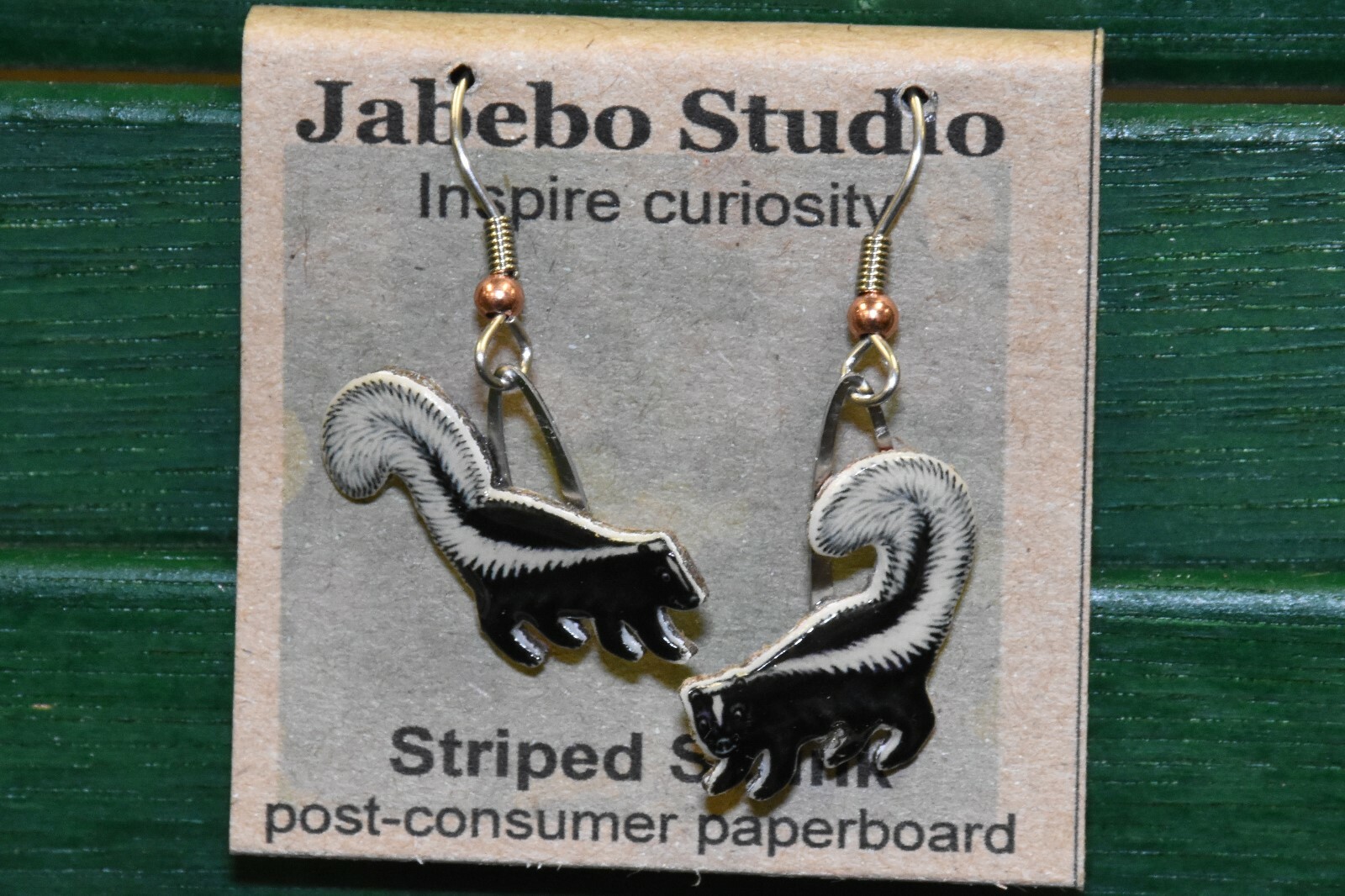 Jabebo Earrings Skunk