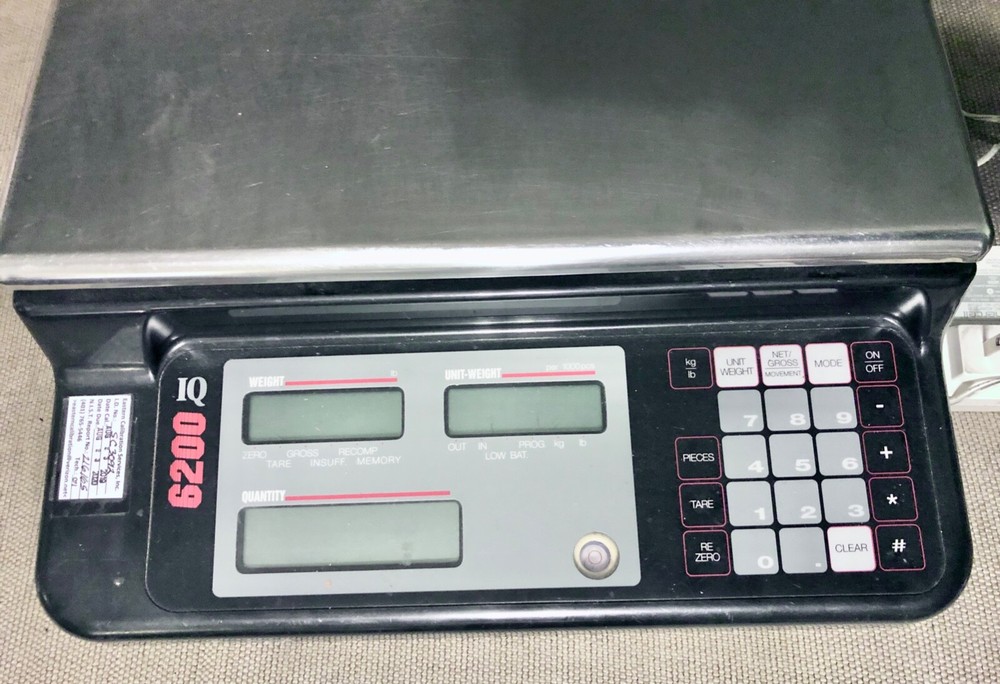 Rice Lake Precision Digital Counting Scale IQ 6200