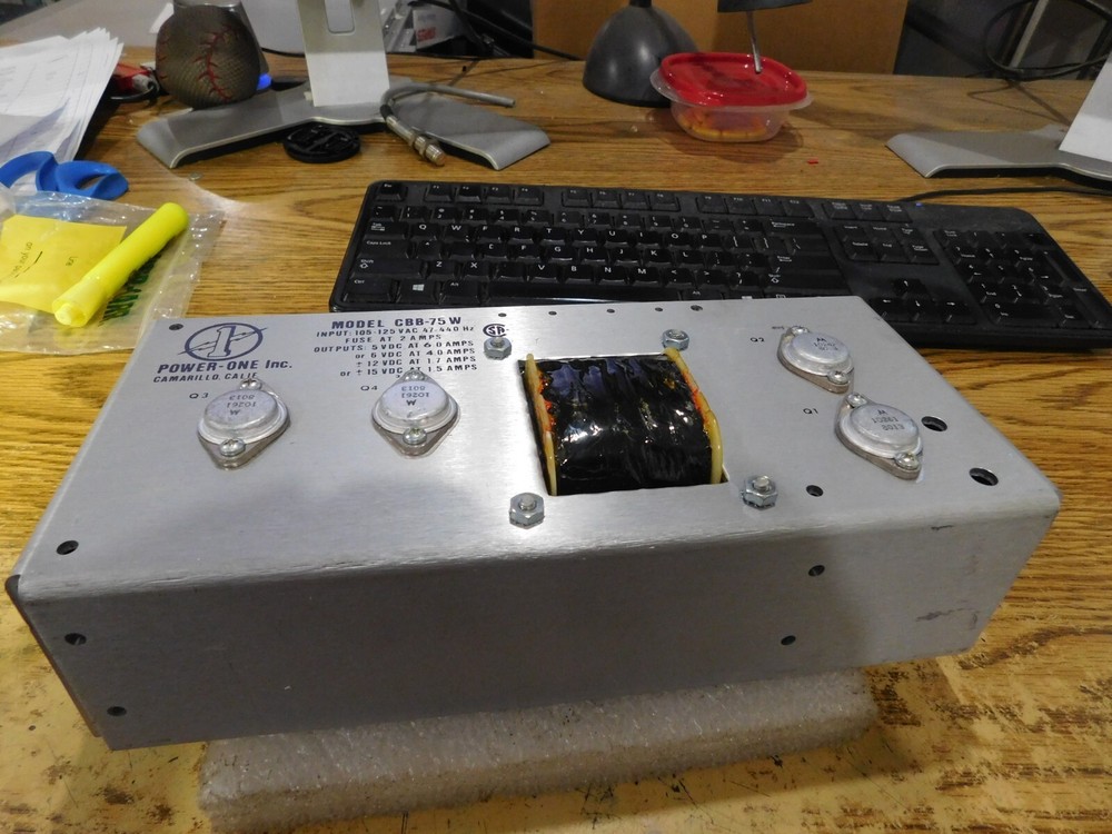 Power-One Model: CBB-75 W Power Supply.