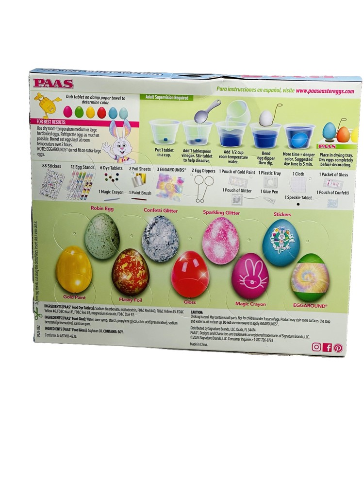 Easter Egg Decorating Kits PAAS Easter Tradition Deggorating party