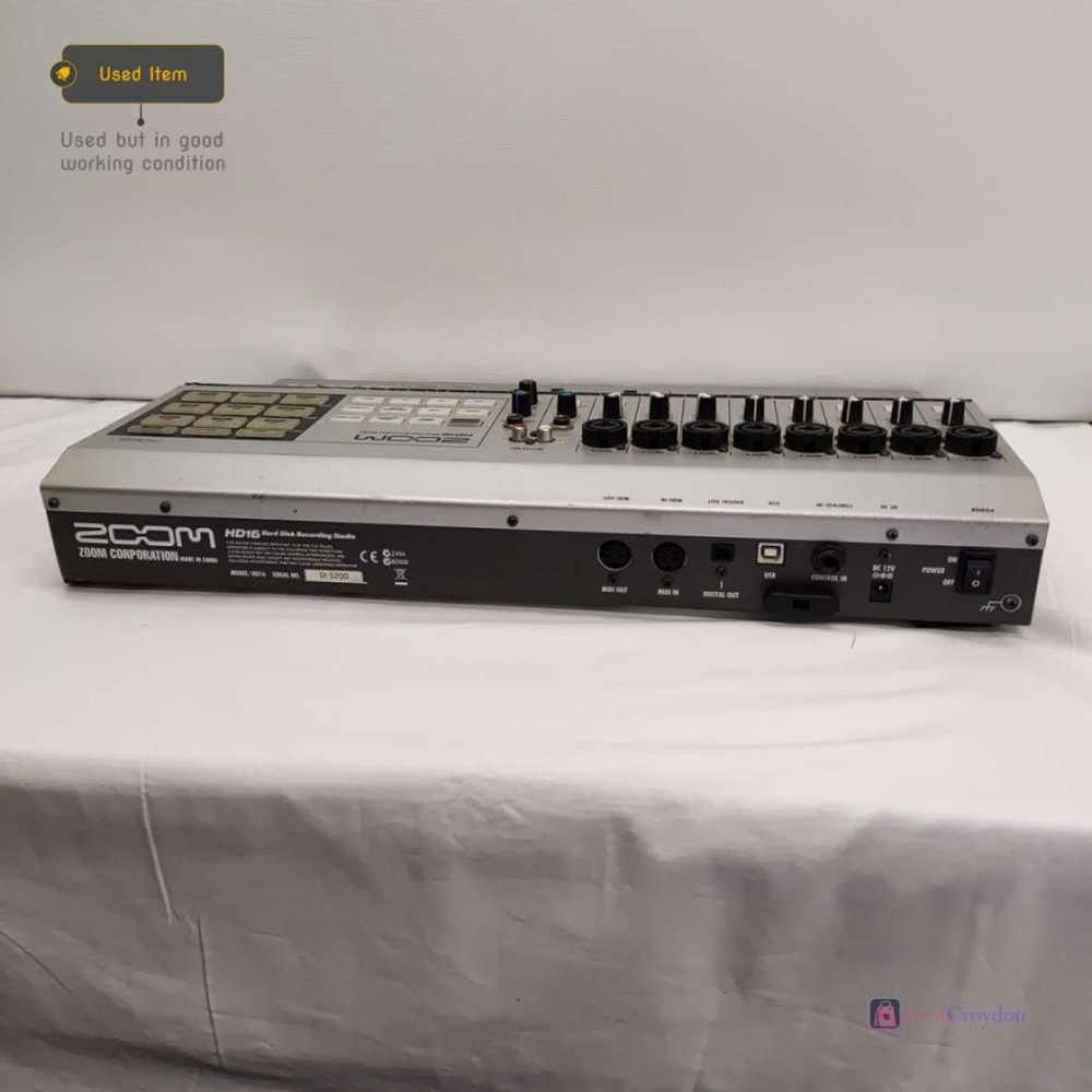 ZOOM HD16 HARD DISC HDD MULTI TRACK RECORDER RECORDING STUDIO