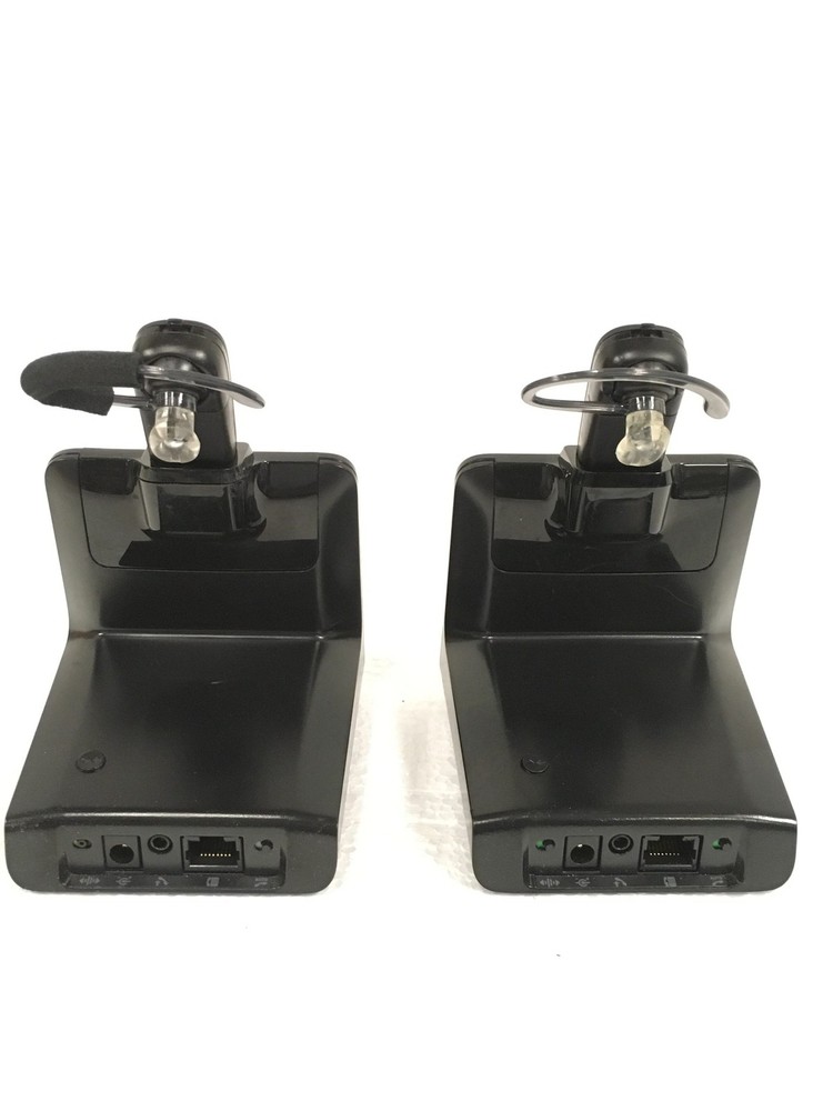 Plantronics C540 C054 Wireless Headset System w/ Base Charger, No Ac Adapter