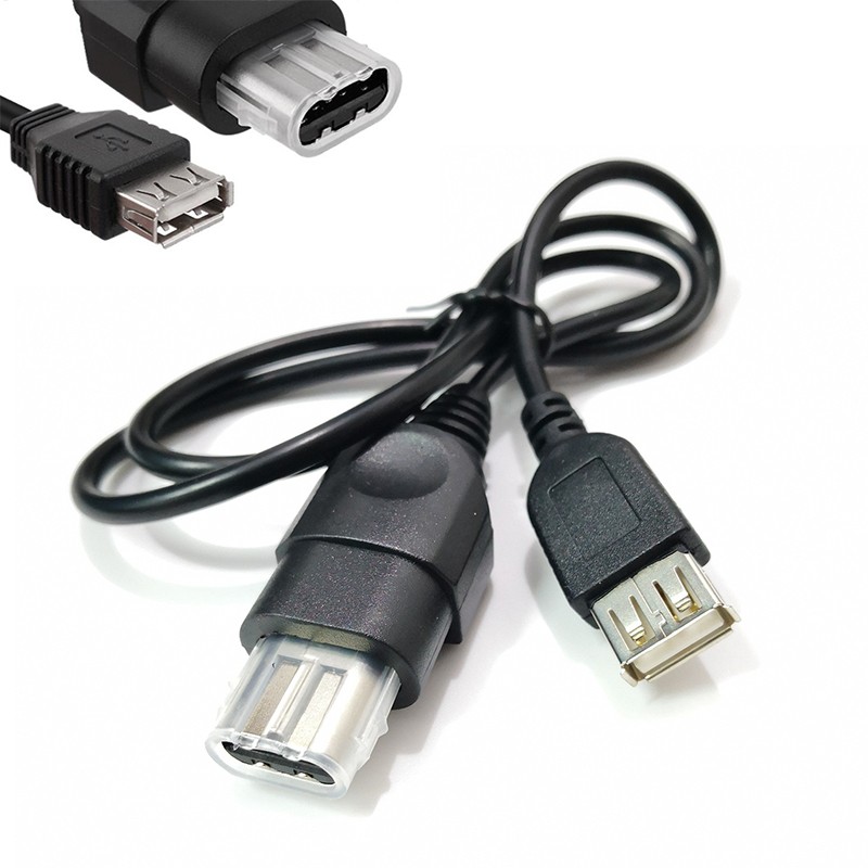 USB Cable For XBOX Female USB To Xbox Game Controller Adapter Convertion Cable