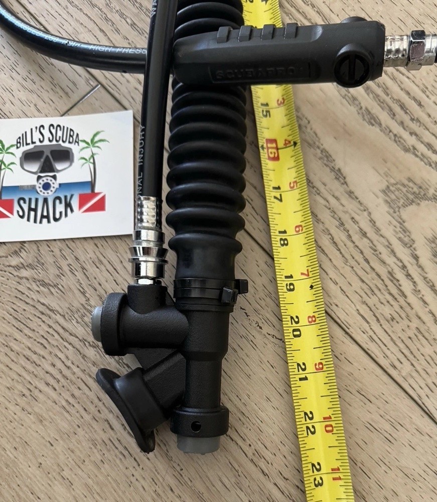 SCUBA BCD INFLATOR STANDARD MODEL WITH COMPLETE HOSE SET UP