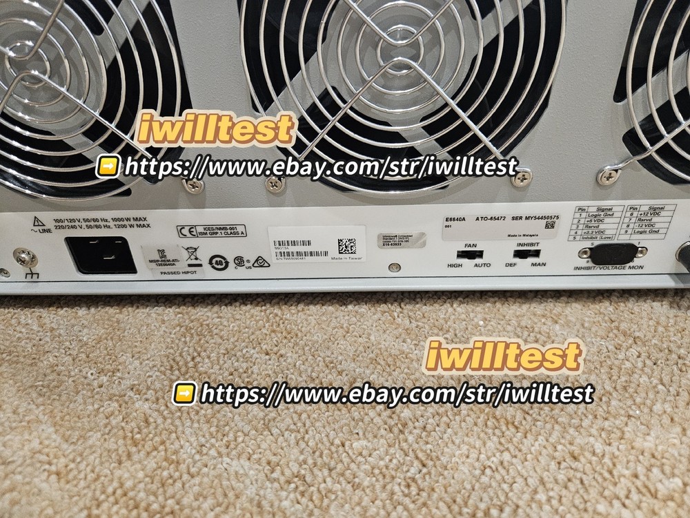 Agilent Keysight E6640A EXM Wireless Test Set Two modules/ *IW