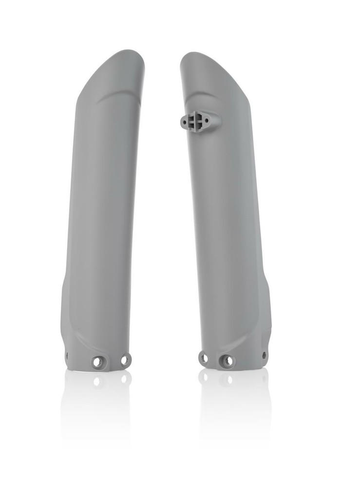 Acerbis - 2401260011 - Lower Fork Covers, Gray