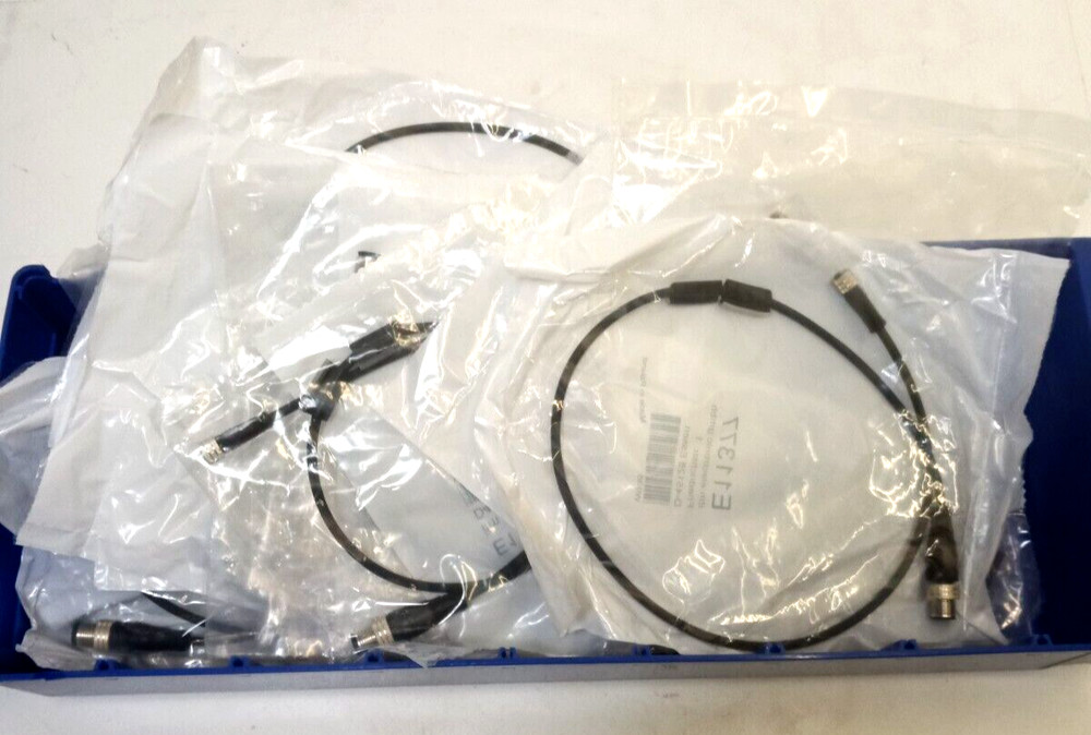 2x IFM E11377 Interconnect Cable with Connector