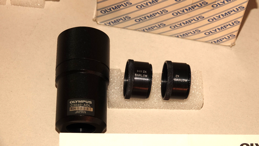 Olympus C3040-ADL Microscope Camera Adapter Lens - EXCELLENT CONDITION!