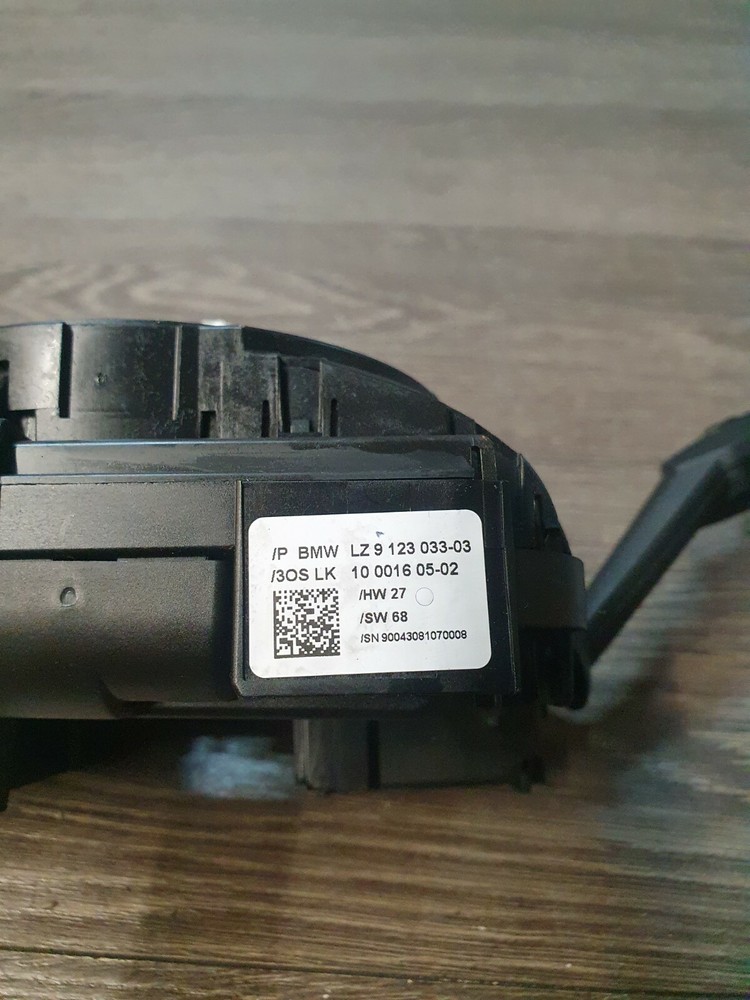 BMW 1 3 Series E82 E88 E92 Steering Column Switch Cluster Wiper Stalk 9123033
