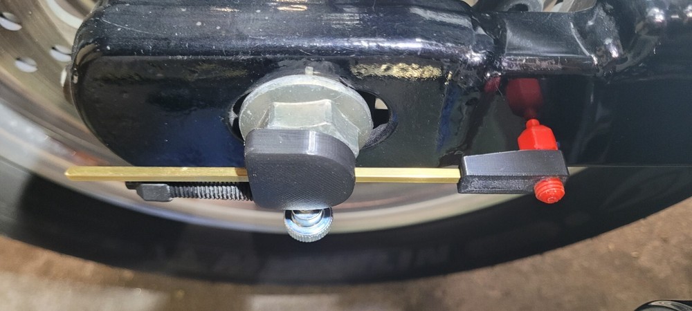 Rear Wheel Alignment Tool for Harley Davidson Dyna