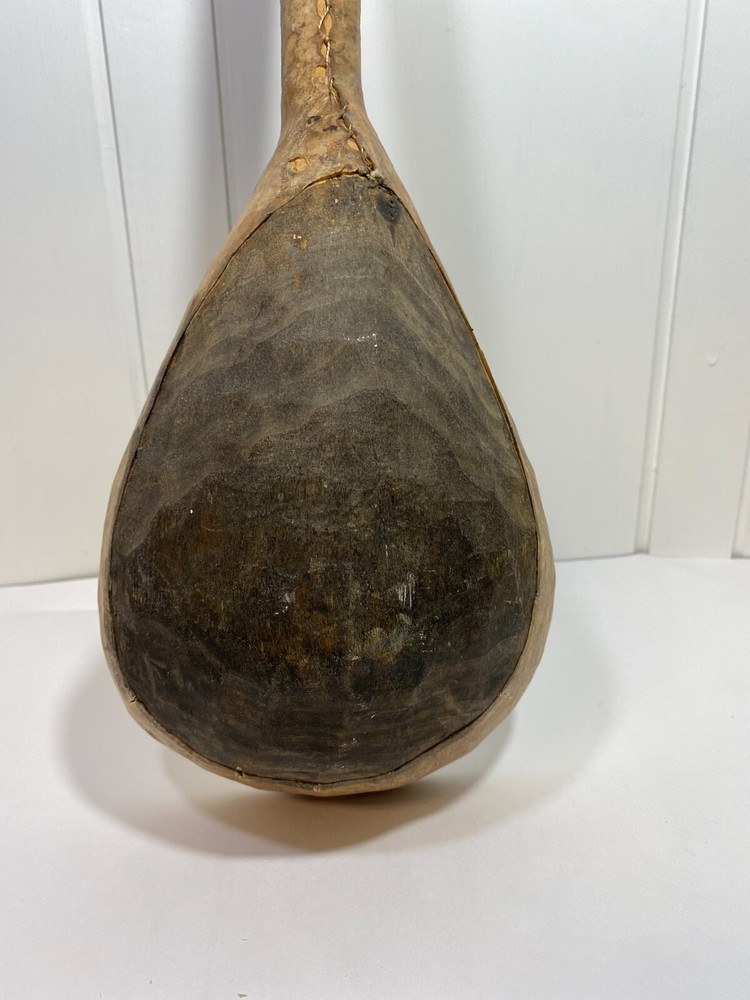 Vintage Handcrafted MiddleEastern Three String Instrument w/Stand