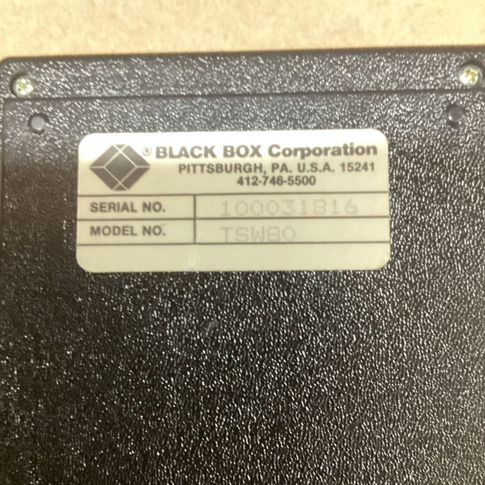 Black Box Bobcat B Breakout Cable Analyzer Tester TSW80