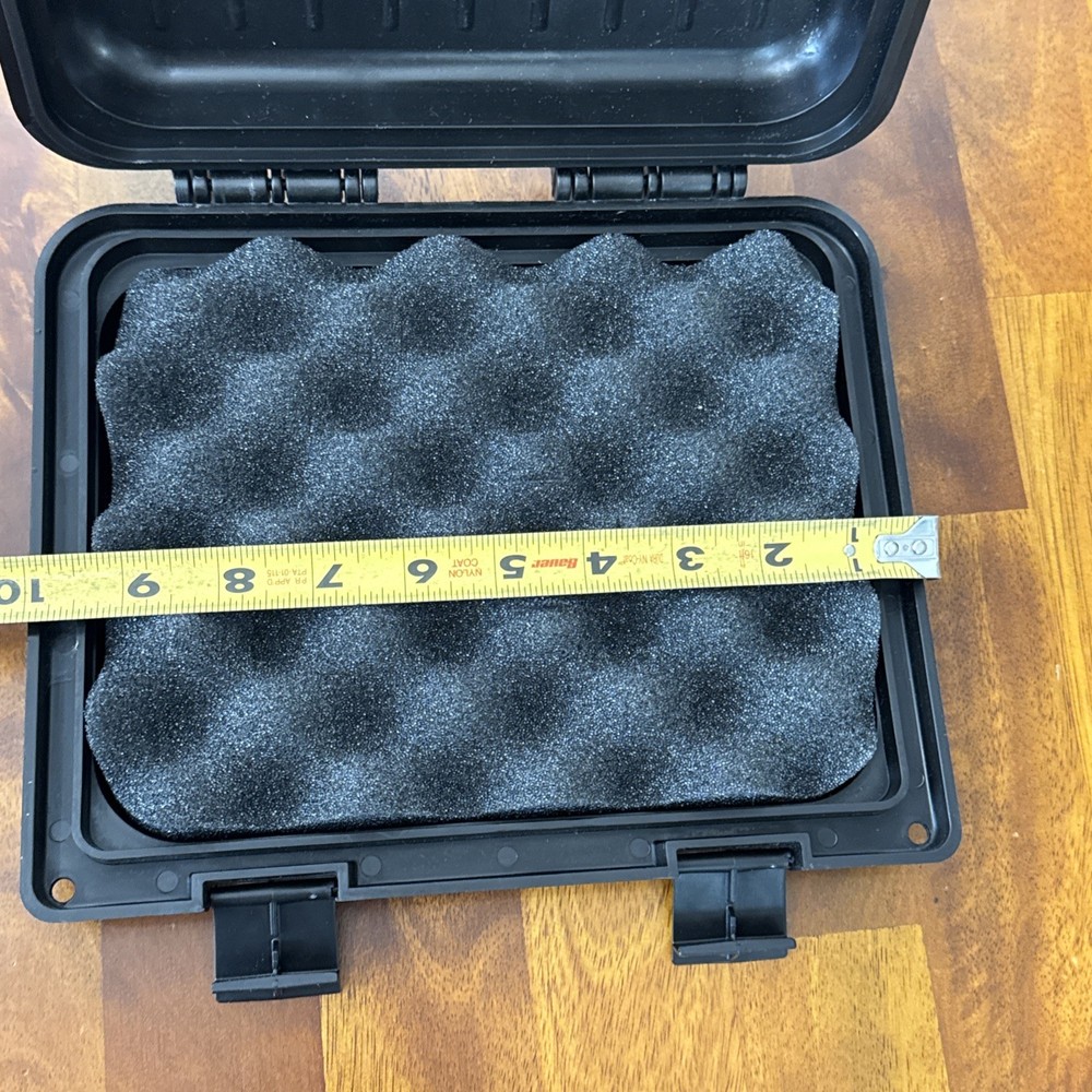 Diamondback Firearms Pistol Box Durable Black Case w/ Foam