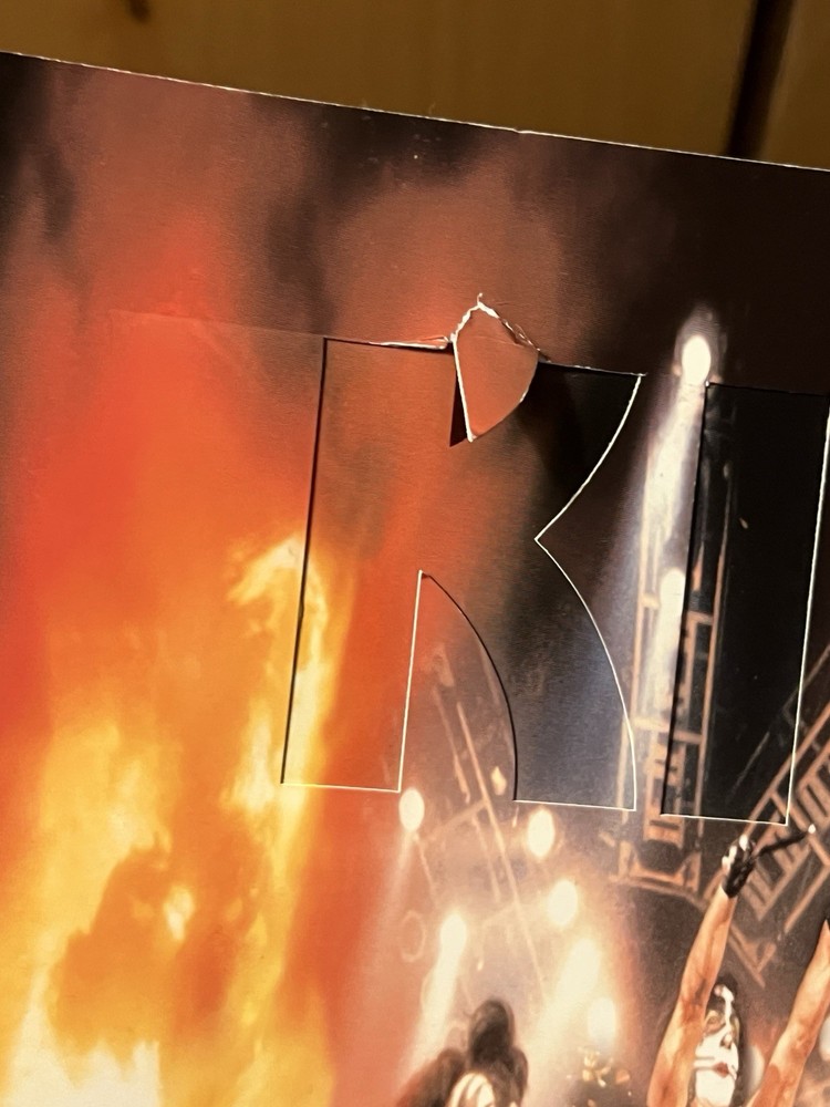 KISS The Farewell Tour 1973-2000 Program Commemorative 11x14 Book READ Rock Band