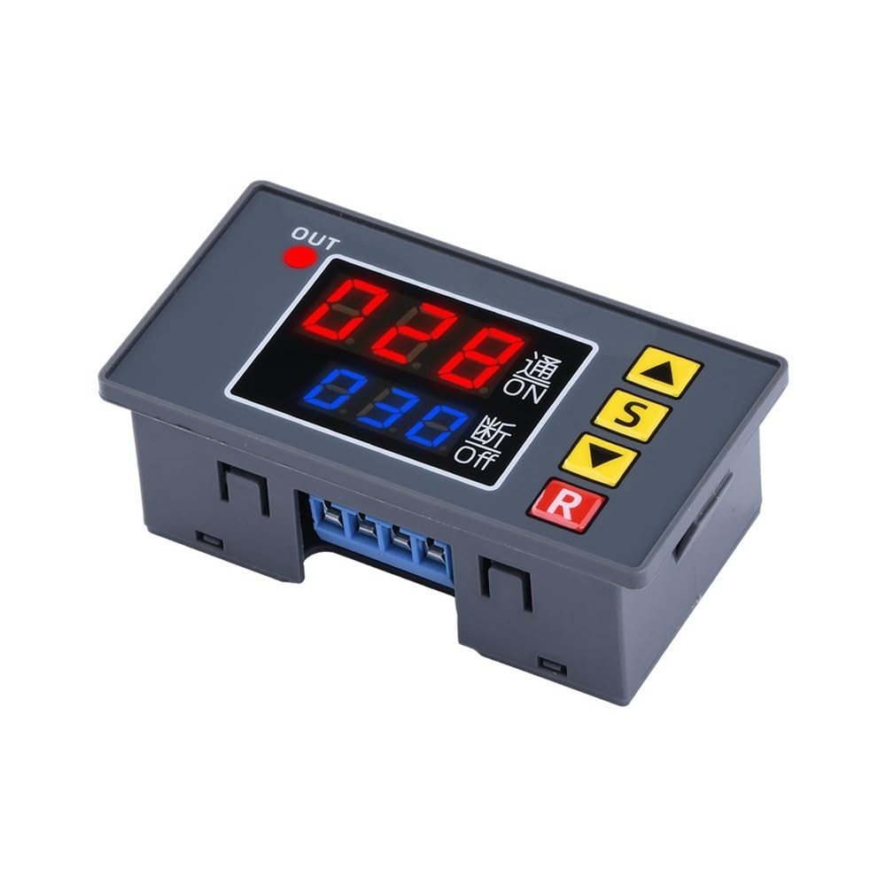 Timer Delay Relay 20A 1500W Programmable Time Controller Switch Type Timer Pa...