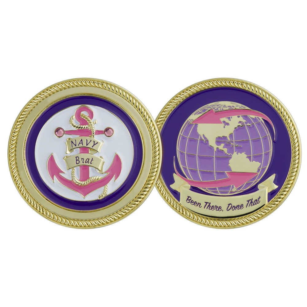 NAVY BRAT BEEN THERE PRPL PNK