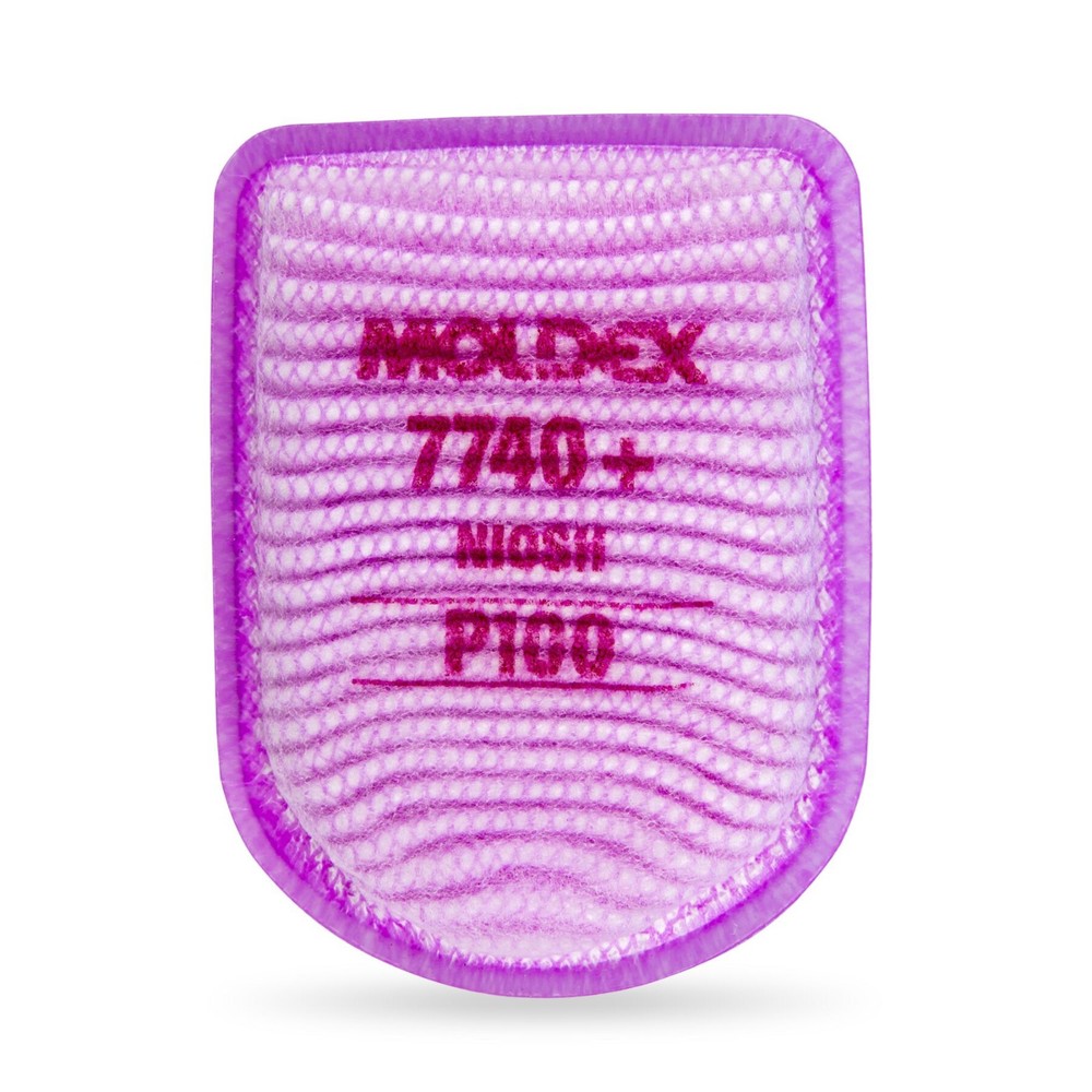 Moldex 7740+ Semi-Rectangular P100 Particulate Filter w/ IFT