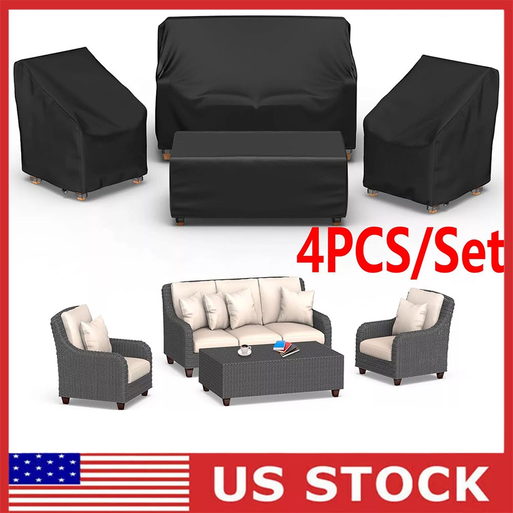 Patio Furniture Cover Waterproof Outdoor Sectional Sofa Set Covers Heavy Duty