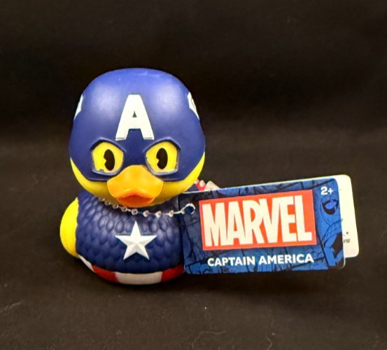 Marvel - Captain America - Rubber Duck - Approx 2.5" High -Duckalooz