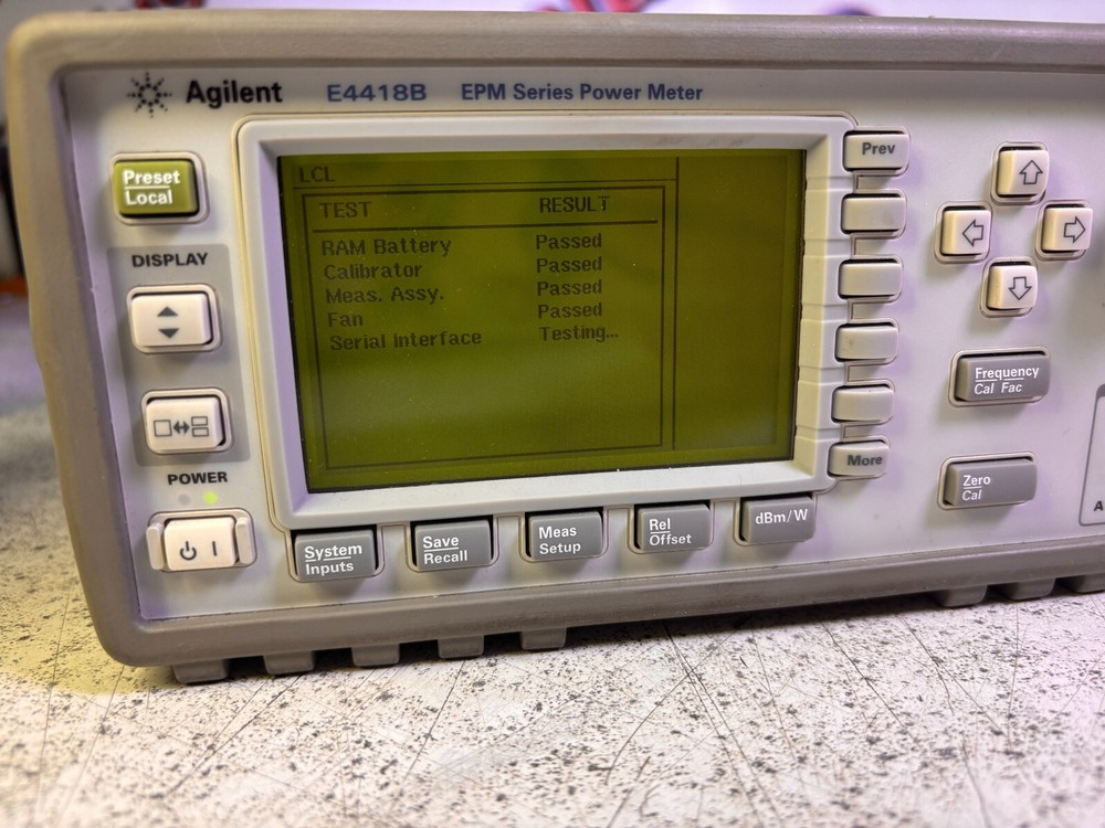 HP Agilent E4418BEPM Series Power Meter with Casing