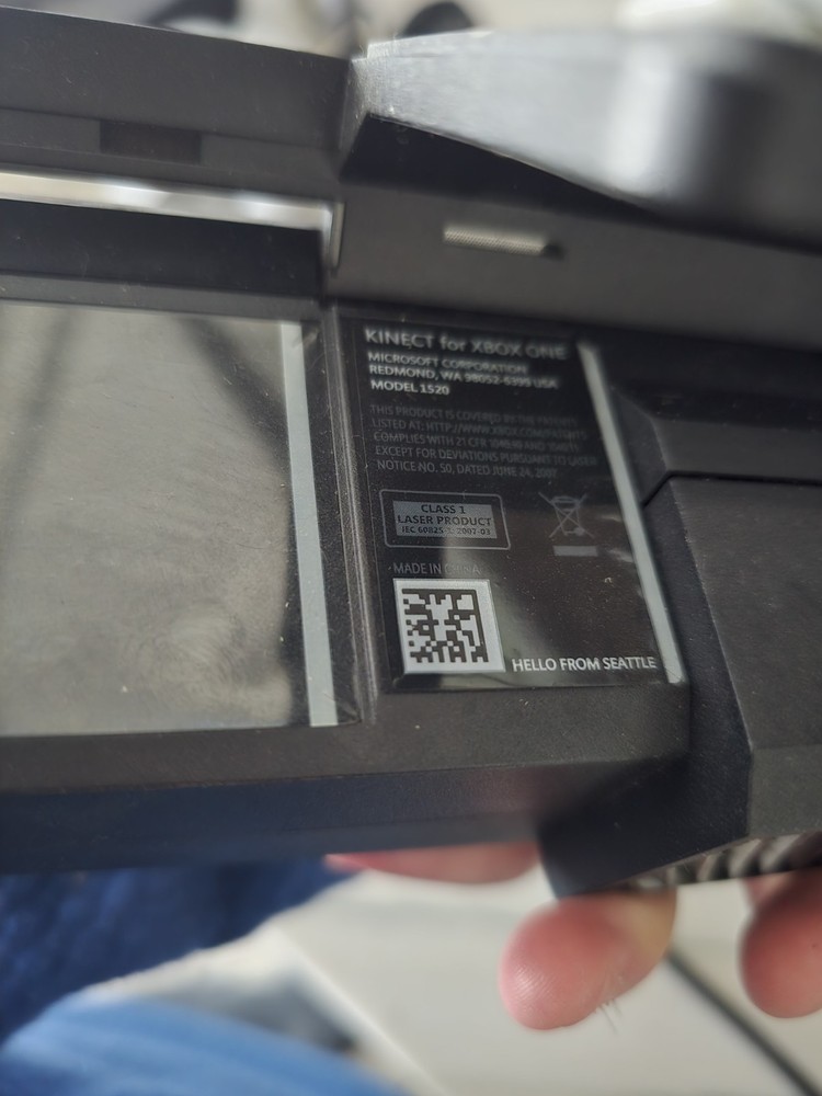 Microsoft Xbox One Kinect Motion Camera Model 1520 Black Wired