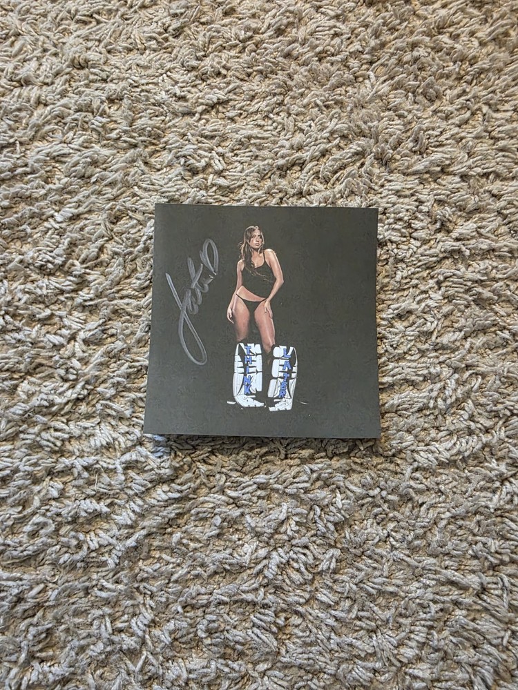 Tate McRae Signed Think Later Insert CD REPRINT