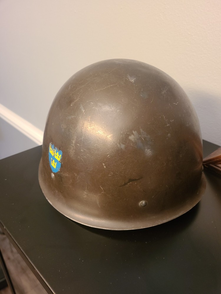 WW2 Swedish M37/65 Helmet