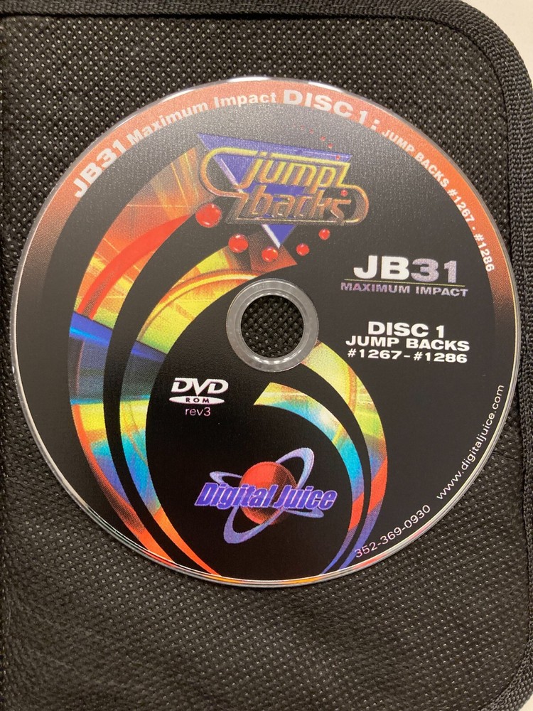 Digital Juice Jump Backs JB31 - Maximum Impact